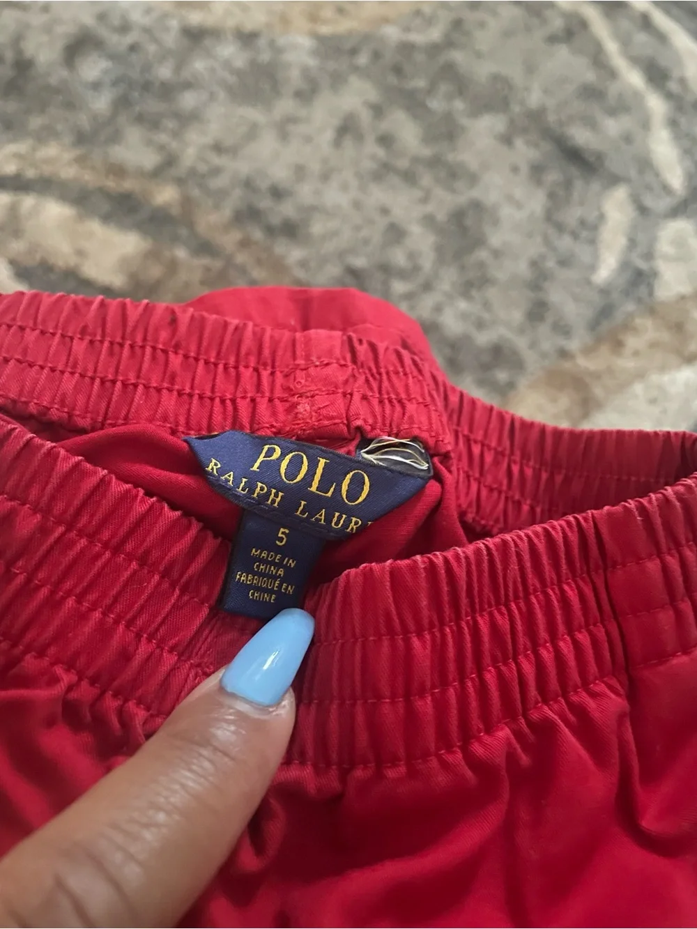 Polo Ralph Lauren bright red